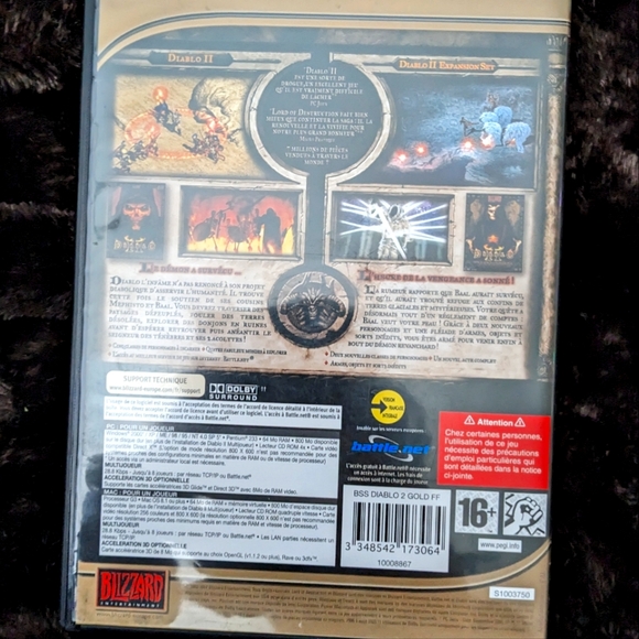 DIABLO II | Best Seller Series PC Game French Version | Vintage CD Rom - Picture 2 of 3